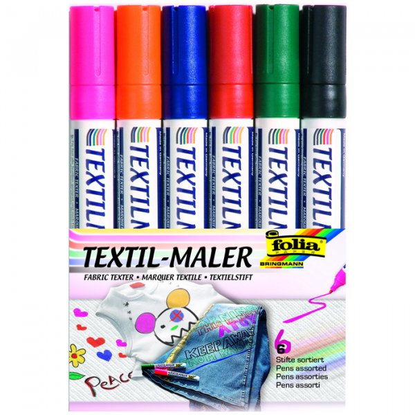 Folia Fixky na textil, 6 ks