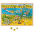 Goki Drevené puzzle Podvodný svet, 192 dielikov