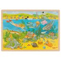 Goki Drevené puzzle Podvodný svet, 192 dielikov