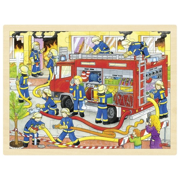 Goki Puzzle Hasenie požiaru, 48 dielikov