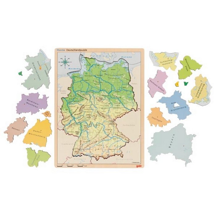 Goki Puzzle Nemecko, 98 dielikov