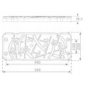 Hojdačka sedačka od 6 rokov Curve XL komplet sada, EN1176