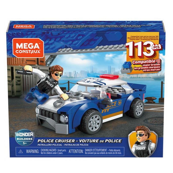 Mega Construx Policajné vozidlo, 113 ks