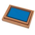Montessori Farebné konštrukčné trojuholníky, 62 ks