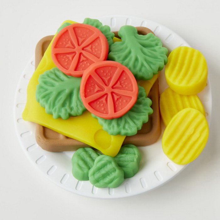 Play-Doh Hracia sada Syrový sendvič, 6 kelímkov
