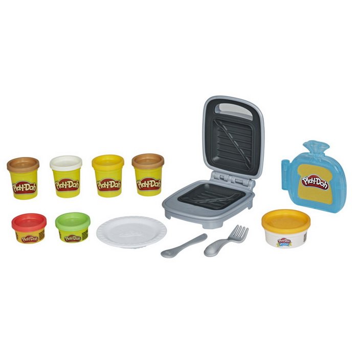 Play-Doh Hracia sada Syrový sendvič, 6 kelímkov