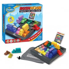 ThinkFun Logická hra Rush Hour, 40 rébusov