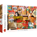 Trefl Puzzle Mačacie sladkosti, 1000 dielikov