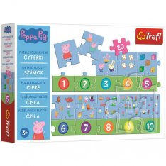 Trefl Puzzle Peppa Pig Čísla, 20 dielikov