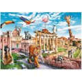 Trefl Puzzle Zábavné mestá - Divoký Rím, 1000 dielikov