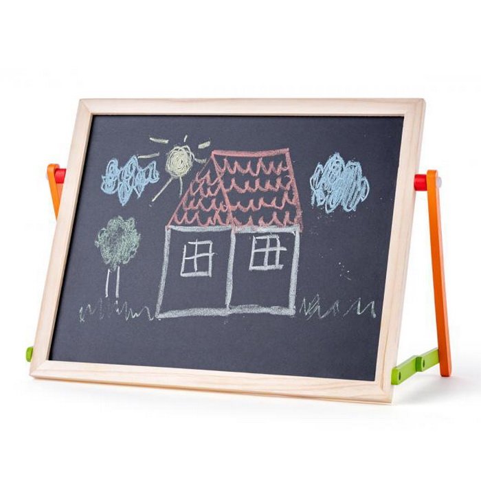 Woody Magnetická tabuľa s písmenami a číslami, 32x26 cm