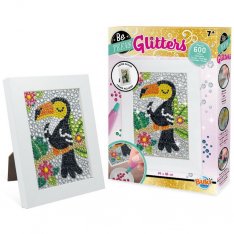 Buki BeTeens Glitters Papagáj Tukan, 600 ks