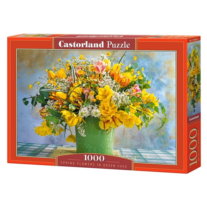 Castorland Puzzle Kytica žltých kvetov, 1000 dielikov