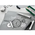 Faber Castell Pitt umelecké popisovače ČIERNA & BIELA, 4 ks
