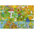 Grafix Puzzle Šťastný svet, 96 dielikov