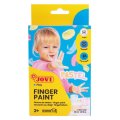 Jovi Prstové farby malá sada pastel, 6 x 35ml