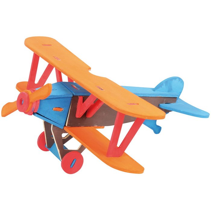 Marabu 3D Puzzle - Dvojplošník, 25 dielov