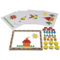 Melissa & Doug Magnetické dieliky Tvary, 120 ks
