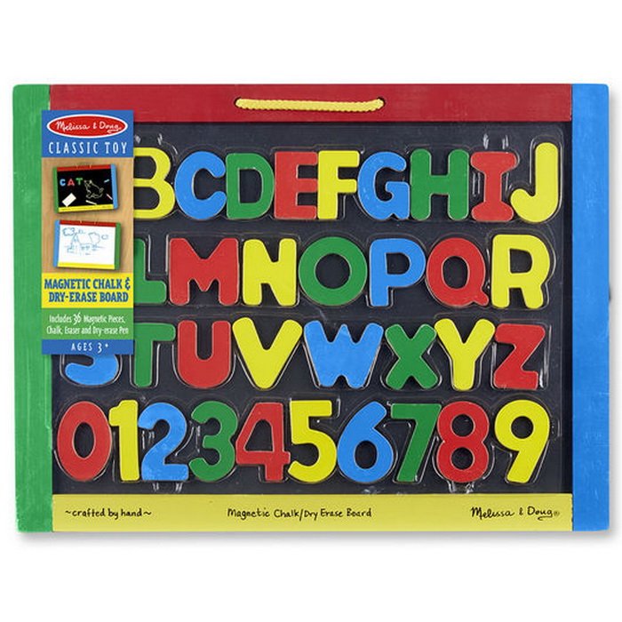 Melissa & Doug Obojstranná tabuľa 2v1
