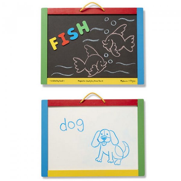 Melissa & Doug Obojstranná tabuľa 2v1