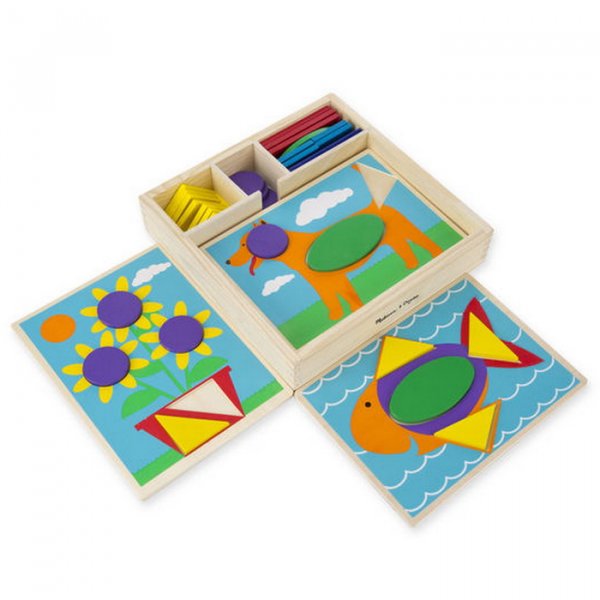 Melissa & Doug Vkladanie tvarov pre najmenších