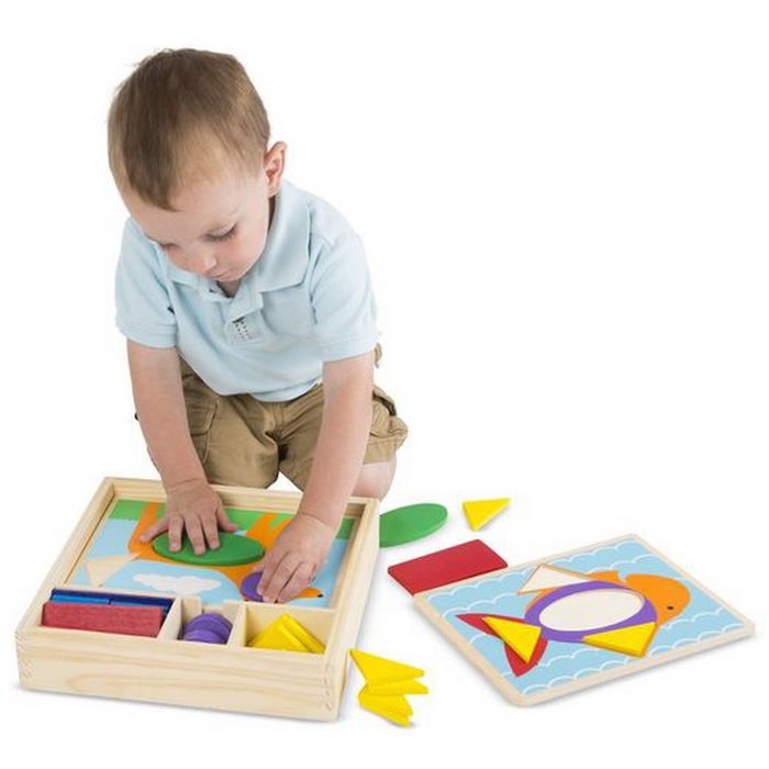 Melissa & Doug Vkladanie tvarov pre najmenších