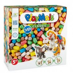 Playmais CLASSIC 3D Domáce zvieratá, 900 dielikov