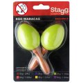 Detské maracas s krátkou rúčkou, 11 cm