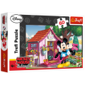 Trefl Puzzle Mickey a Minnie v záhrade, 60 dielikov
