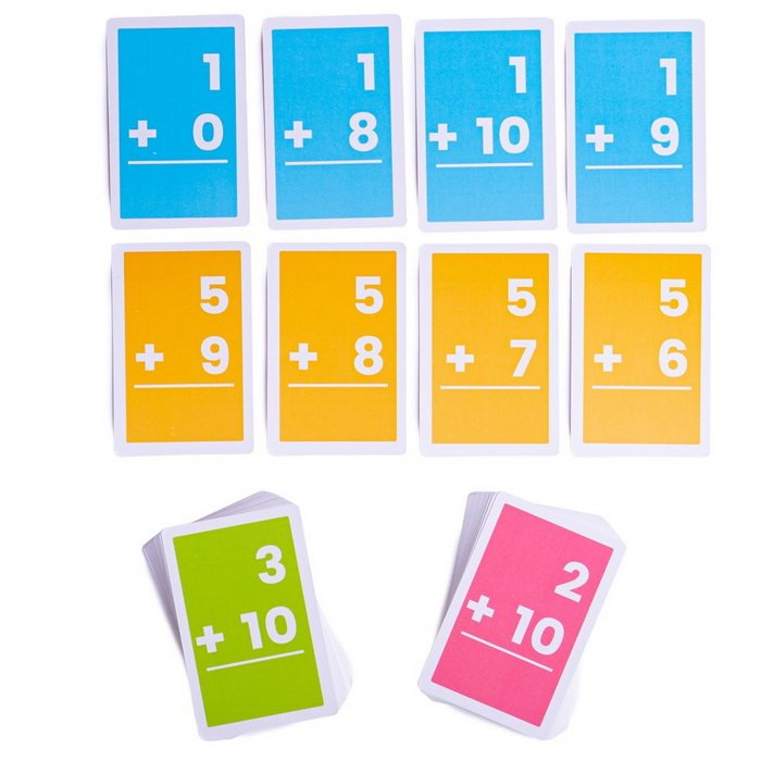 Bigjigs Toys Kartičky sčítanie 1-10