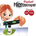 Buki Vreckový mikroskop Mini s klipom