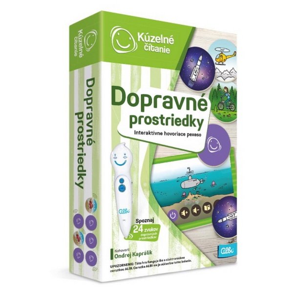 Kúzelné čítanie - Pexeso Dopravná výchova