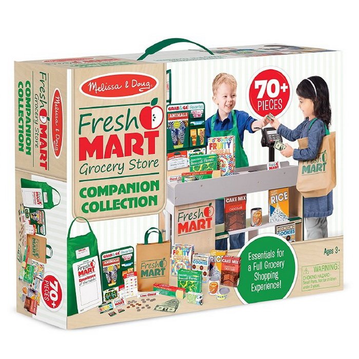 Melissa & Doug  Obchod - kompletné doplnky, 84 ks