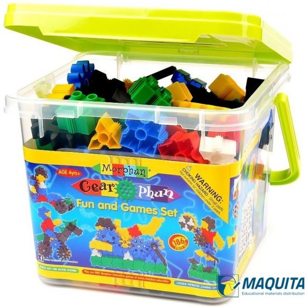 Morphun Gearphun Fun and games set, 186