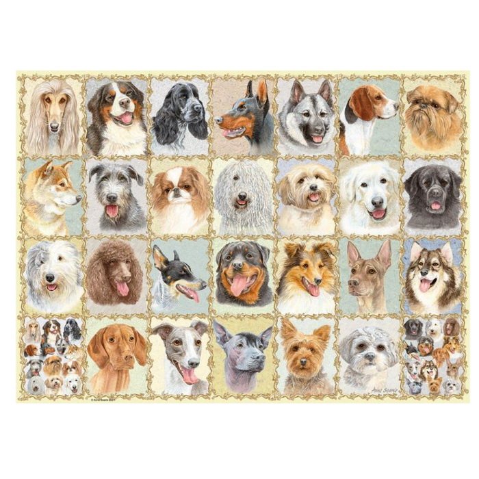 Ravensburger Puzzle Psie portréty, 500 dielikov