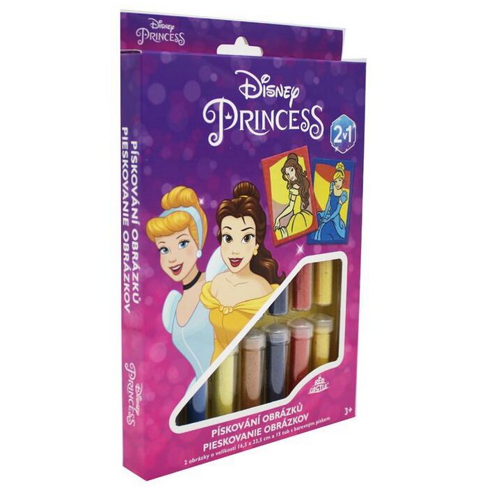 Red Castle Pieskovanie obrázkov 2v1 Disney - Princezny