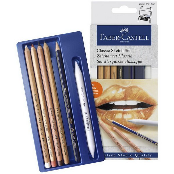 Faber Castell Základný set na skicovanie, 6 ks