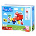 PlayBIG Bloxx Peppa Pig Hasičské auto s príslušenstvom, 40 ks