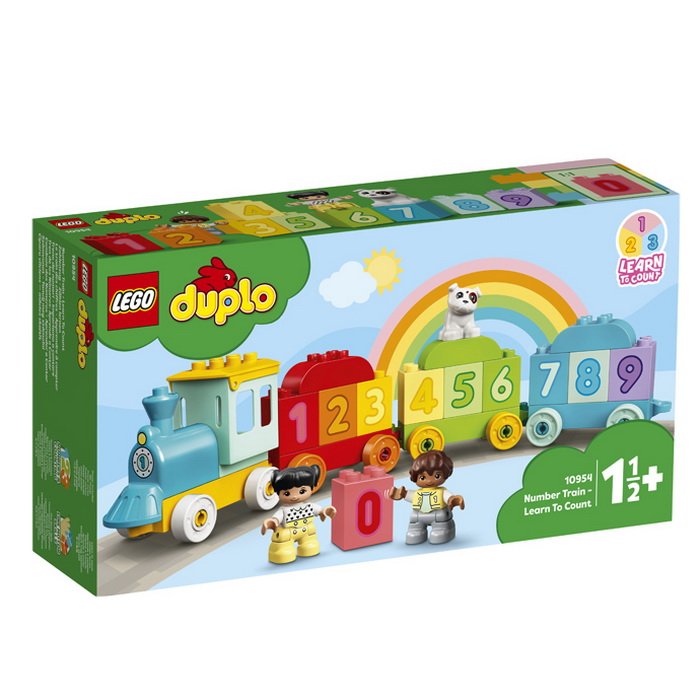 Duplo 10954 Vláčik s číslami, 23 ks