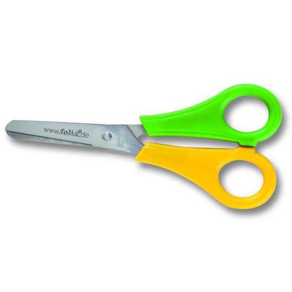 Folia Detské nožnice okrúhle pre ľaváka, 13,5 cm