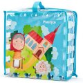 Plastica Podlahové penové puzzle Dedina, 9 dielov