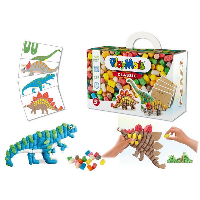 Playmais CLASSIC Dinosaury, 500 dielikov