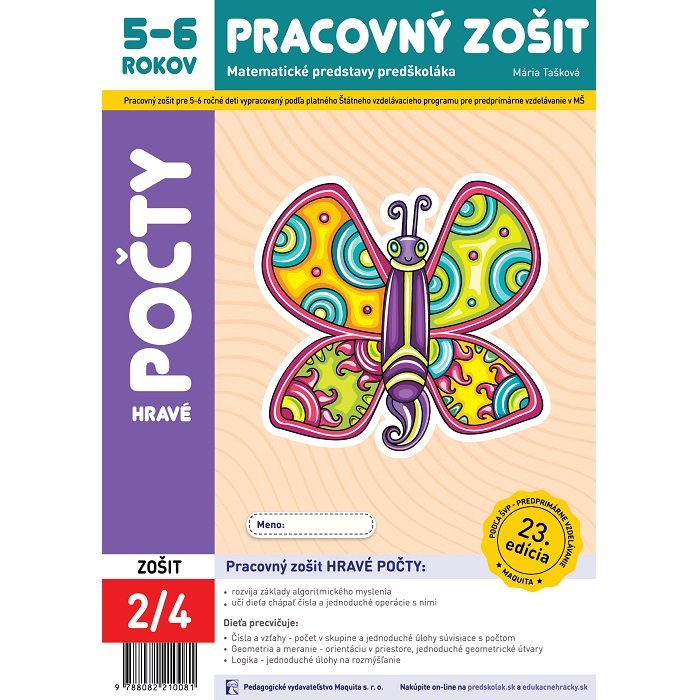 Hravé počty pracovný zošit 5-6 (2025, 27. edícia)