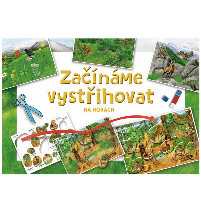 Vystrihovačka Začíname vystrihovať Na horách 5+