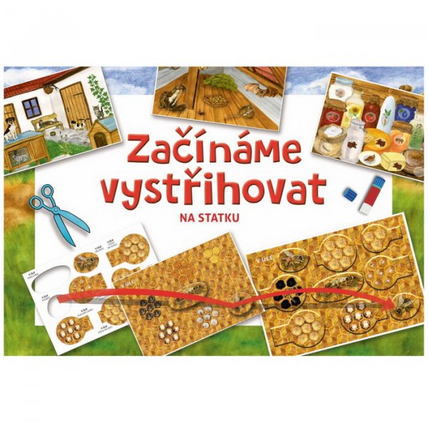 Vystrihovačka Začíname vystrihovať Na statku 5+