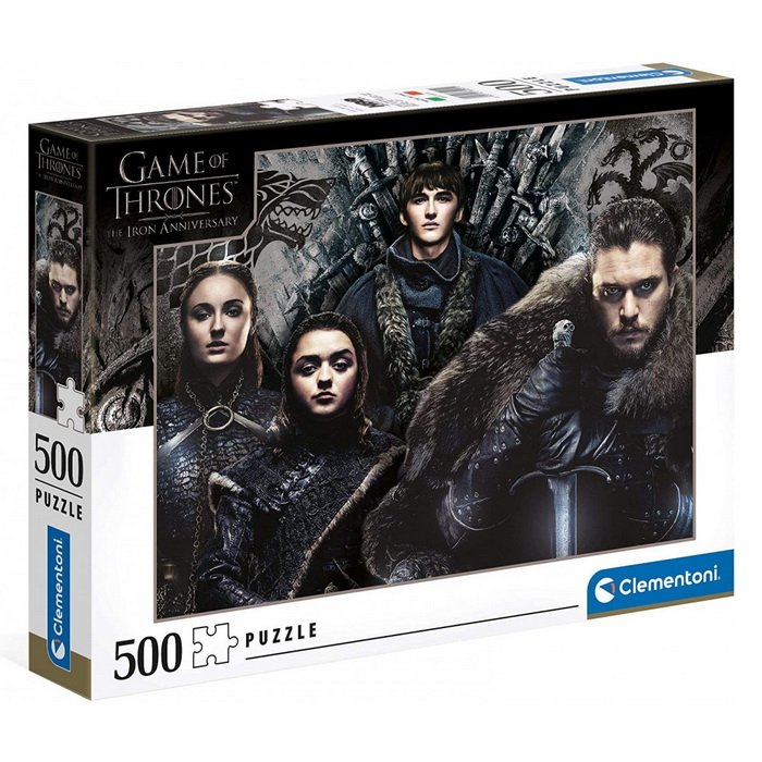 Clementoni Puzzle Game of Thrones, 500 dielikov