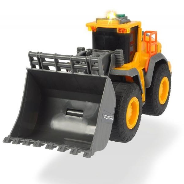 Dickie Kolesový nakladač Volvo, 23 cm