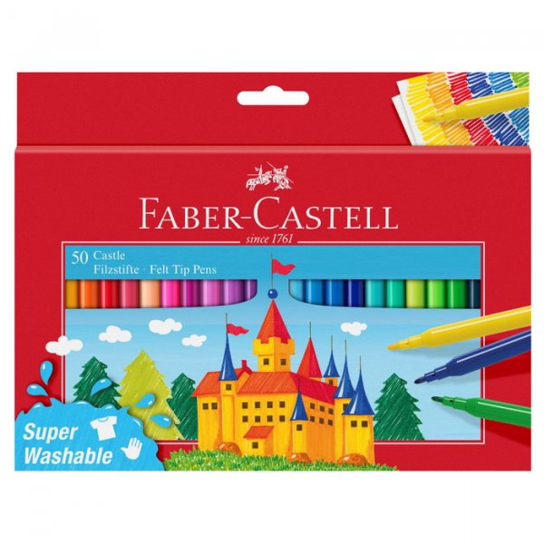 Faber Castell Popisovače Castle, 50 ks