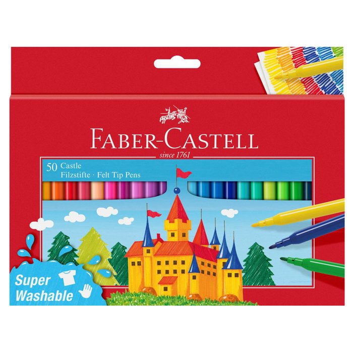 Faber Castell Popisovače Castle, 50 ks