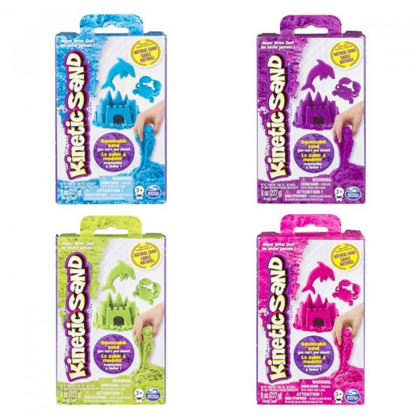 Kinetic Sand Piesok farebný, 227 g